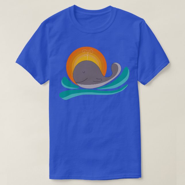 Baby Whale 1 T-Shirt (Design Front)
