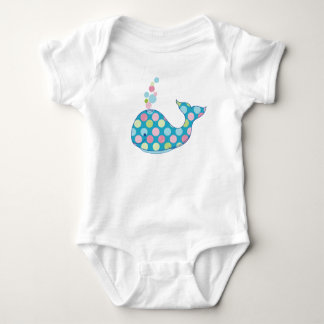 Baby Whale BUBBLES  Baby Bodysuit