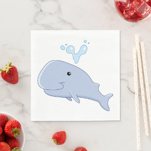 Baby Whale Napkin