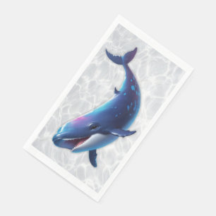 Baby Whale Paper Napkins