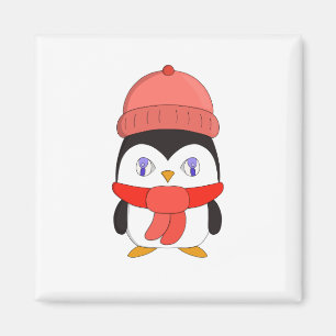 Baby Winter Penguin Magnet