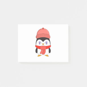 Baby Winter Penguin Post-it Notes