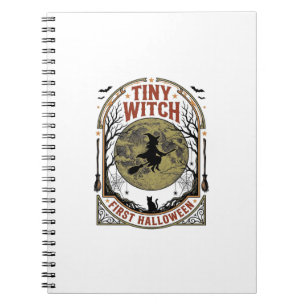 Baby Witch Halloween Shirt for First Spooky Season Notebook