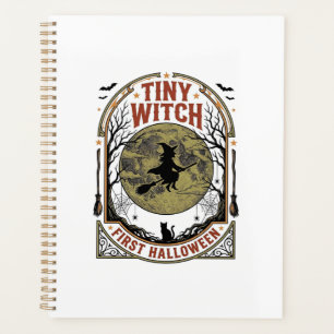 Baby Witch Halloween Shirt for First Spooky Season Planner