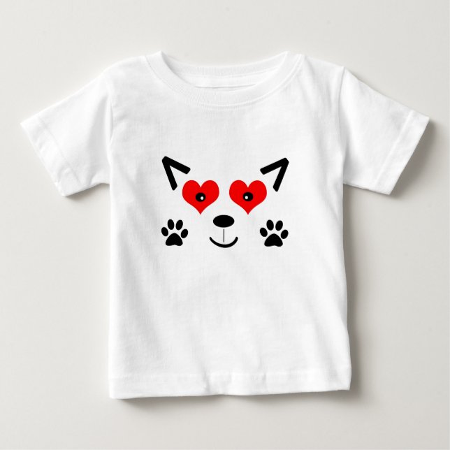 Baby Wolf Baby T-Shirt (Front)