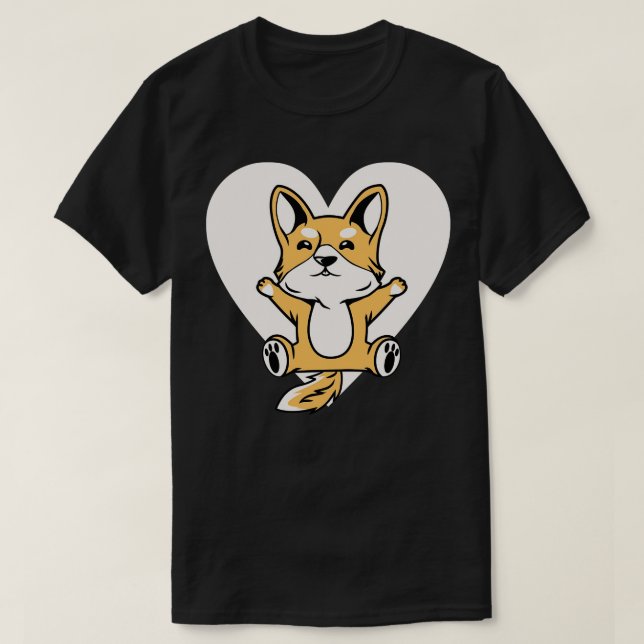 BABY WOLF CARTOON T-Shirt (Design Front)