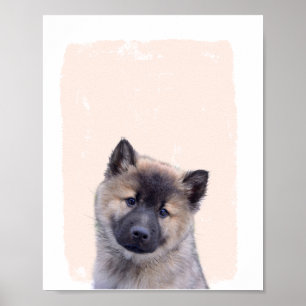 Baby wolf nursery print