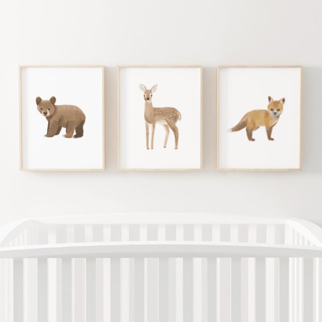 Baby Woodland Animals Nursery Decor (Creator Uploaded)