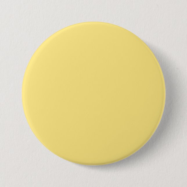 Baby Yellow Personalised Trend Colour Background 7.5 Cm Round Badge (Front)