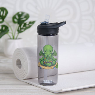 Baby Yoga Cthulhu Water Bottle
