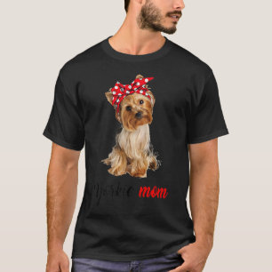 Baby Yorkie Headband Dog Lover Dad Mum, Boy Girl F T-Shirt