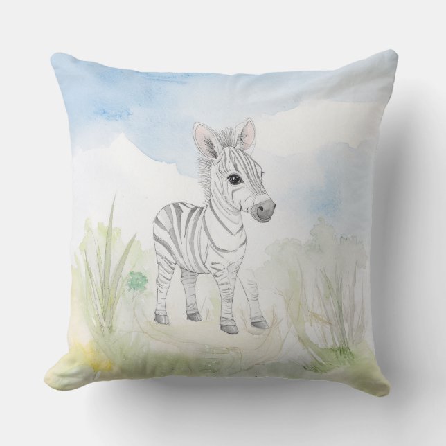Baby Zebra  Cushion (Front)