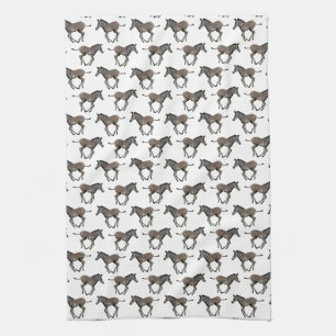 Baby Zebra Frenzy Kitchen Towel