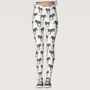 Baby Zebra Frenzy Leggings (choose colour)