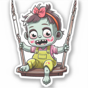 Baby Zombie Swinging