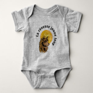 Babybody young dreaming Wolf Baby Strampler Bodysuit