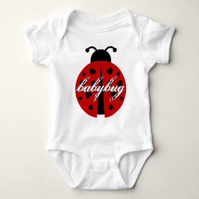 babybug. baby bodysuit (Front)