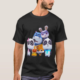 Babybus, Super Rescue Team Kiki And Miumiu Panda T-Shirt