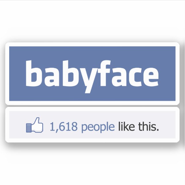babyface funny social networking parody (Front)