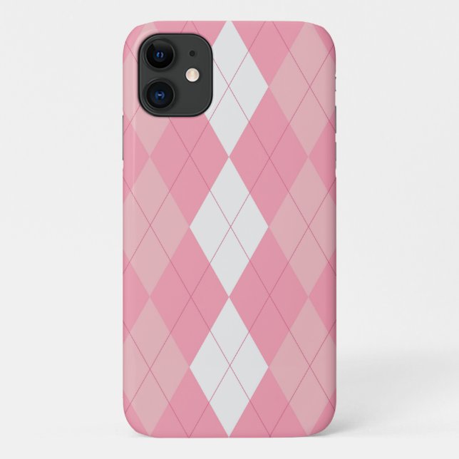 BabyGirl Argyle iPhone Case (Back)