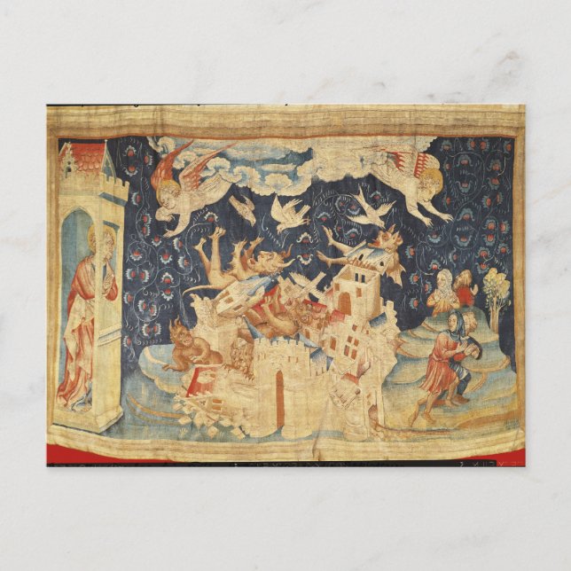 Babylon Invaded by Demons Postcard (Front)