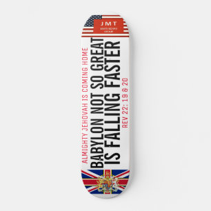 BABYLON IS FALLING FASTER Skateboard
