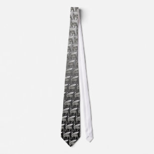 Babylonian Winged Bull Lamassu Tie