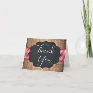 BabyQ BBQ Baby Shower Thank You Card