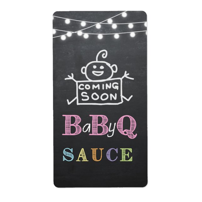babyq sauce label / babyq sticker (Front)