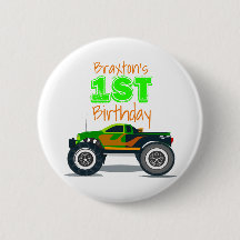 Baby's 1st Birthday Button