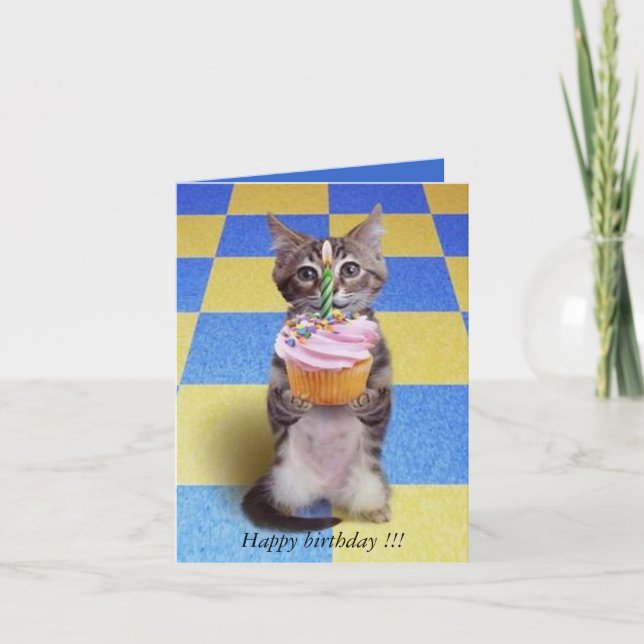 Baby's 1st birthday - card (Front)