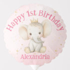 Baby's 1st birthday personalised princess elephant