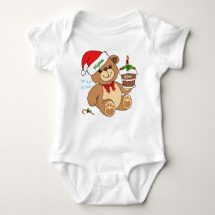 Baby's 1st Christmas Baby Bodysuit