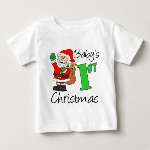Baby's 1st Christmas Baby T-Shirt
