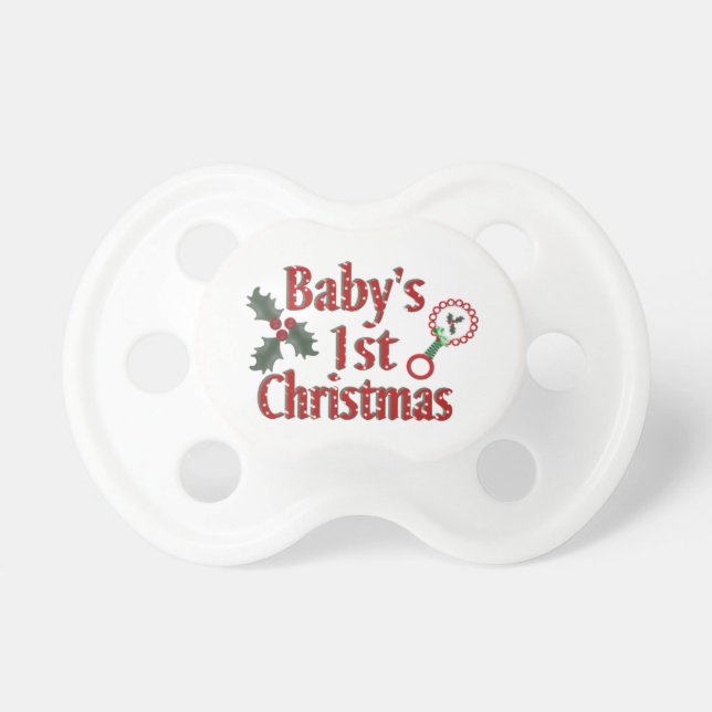 Babys 1st Christmas Dummy (Front)