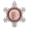 Baby's 1st Christmas Modern Photo Red and White