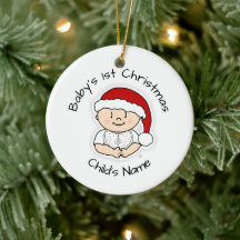 Baby's 1st Christmas Ornament - Personalised
