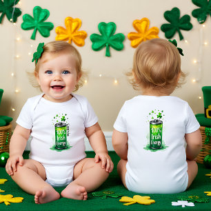 Baby's 1st St. Patrick's Day, Pot o’ Giggles Baby Bodysuit