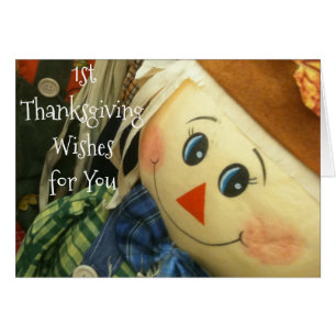 BABY'S ***1st THANKSGIVING*** SPECIAL CARD