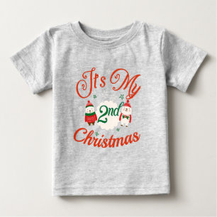 Baby's 2nd Christmas Baby T-Shirt