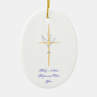 Baby's Baptismal Ornament