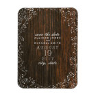 Baby's Breath Barn Wood Save The Date