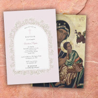 Baby's Breath Greek Orthodox Baptism Pink Girl