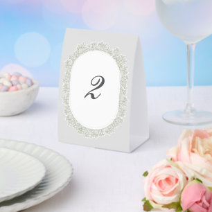 Baby's Breath Monogram Gypsophila Floral Wedding
