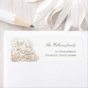 baby's breath return address label