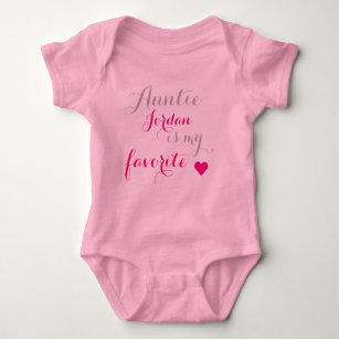 Baby's favorite Aunt Baby Bodysuit