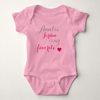 Baby's favourite Aunt Baby Bodysuit