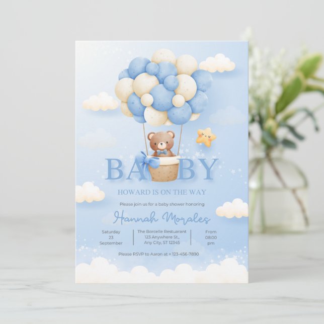 Baby's First Birthday Bash: You're Invited to a Sw Invitation (Standing Front)