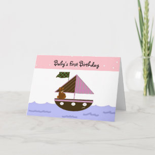 Baby's First Birthday Card