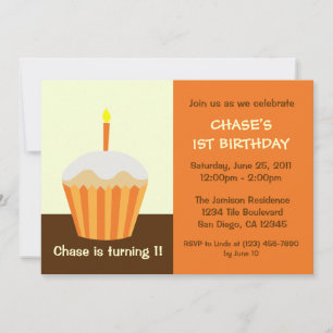 Baby's First Birthday Invitation